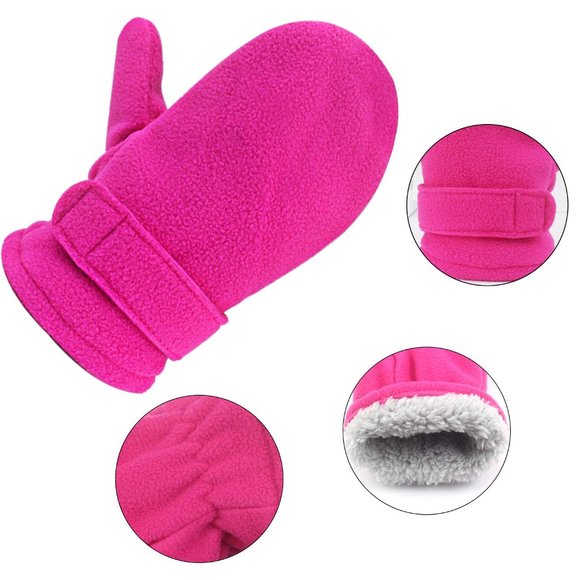 Girls Cold Weather Mittens Gloves